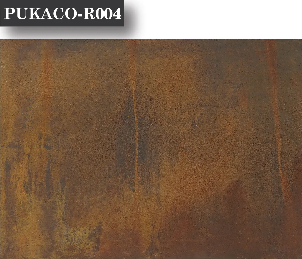 PUKACO RUST FINISH finish reference PUKACO R004