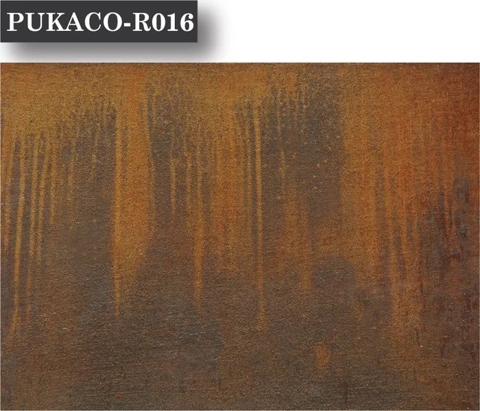 PUKACO RUST FINISH finish reference PUKACO R016