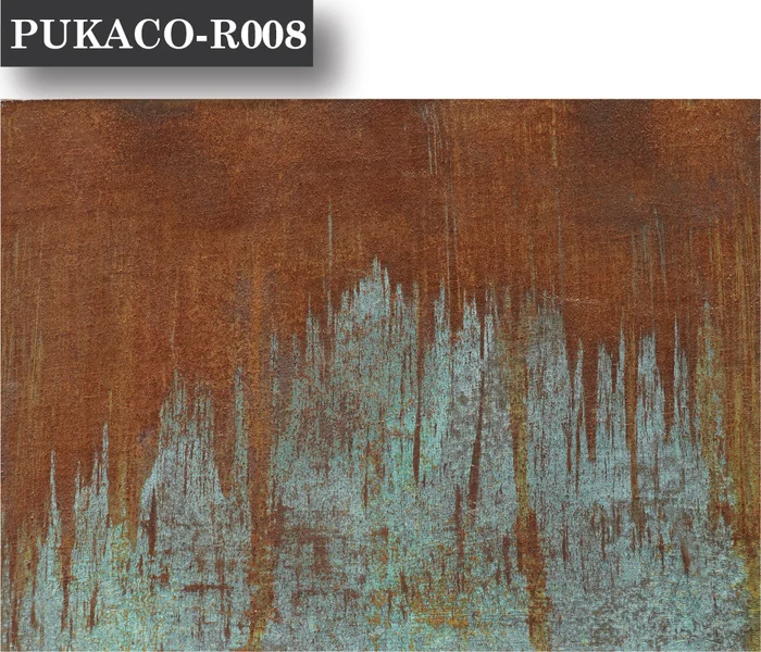 PUKACO RUST FINISH finish reference PUKACO R008