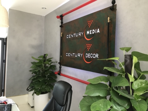 Century Media Concrete Paint Project 