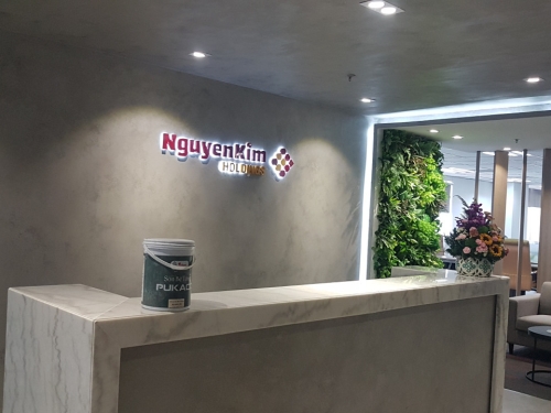 Nguyen Kim Concrete Paint Project