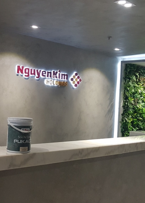 Nguyen Kim Concrete Paint Project