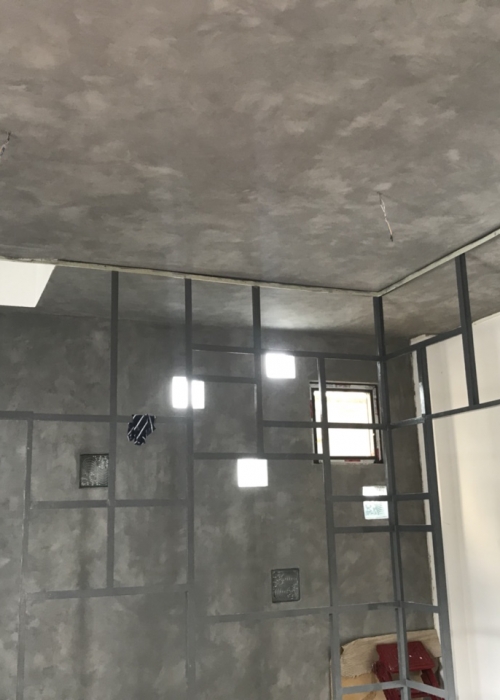 Tocotoco Milk Tea Concrete Paint Project 